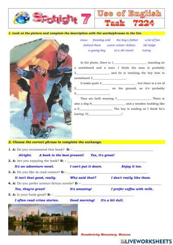 Spotlight 7 Task 7224