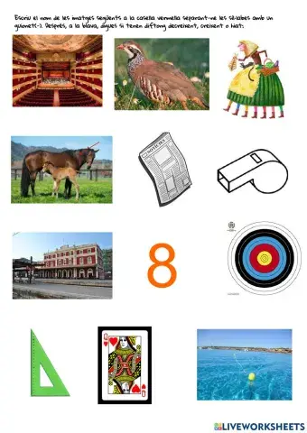 Diftongs i hiats en imatges