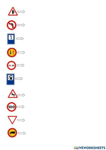 Señales de tráfico