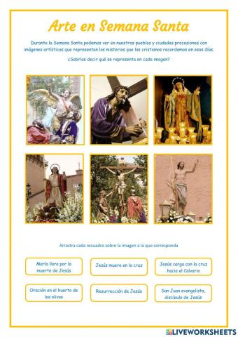 Arte en Semana Santa