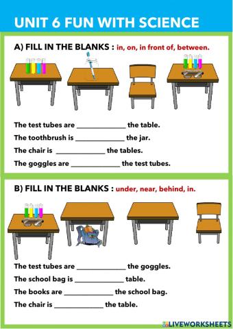 Unit 6 Fun with science