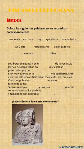 Hispania prerromana (Íberos)