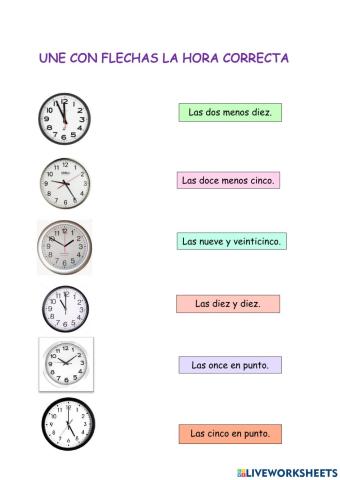 Las horas