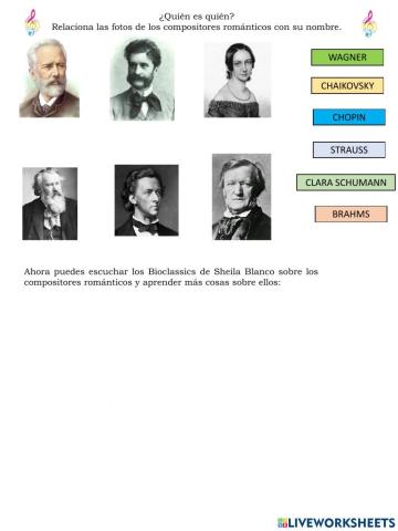 Compositores románticos