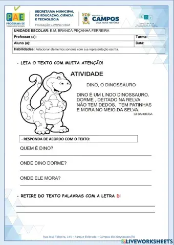 Familía Silábica do D