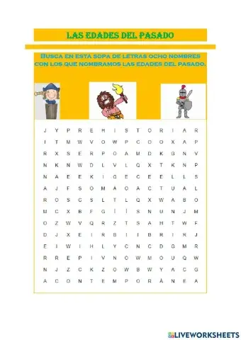 Las Edades del Pasado