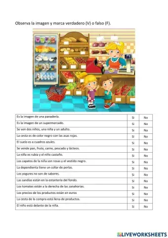 ¿Verdadero o falso?