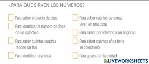 Numemros por todos lados