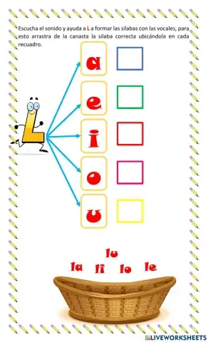 Actividad fonema L