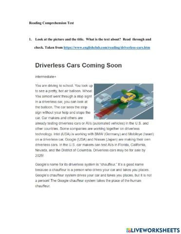 Strengthening reading skills