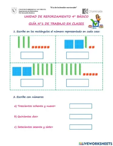 Números hasta el 1.000