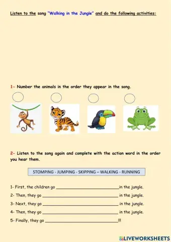 Walking in the Jungle