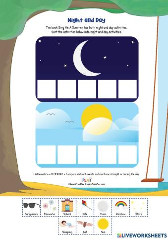 Sing Me The Summer - Night and Day