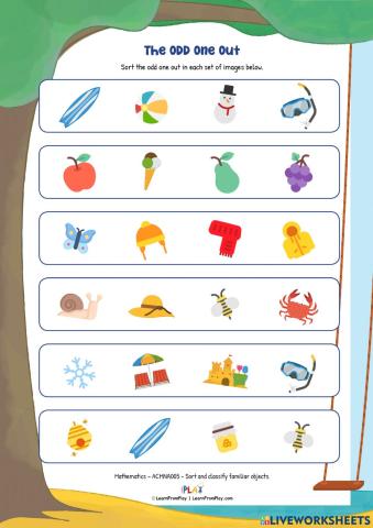 Sing Me The Summer - The Odd One Out