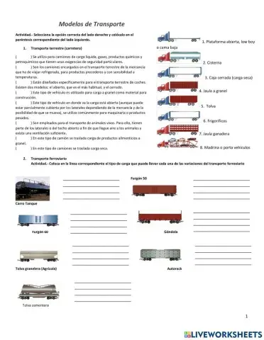 Transporte de mercancías