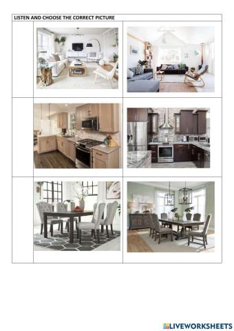 Room description - listening