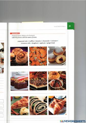 I'm confectioner Food industry