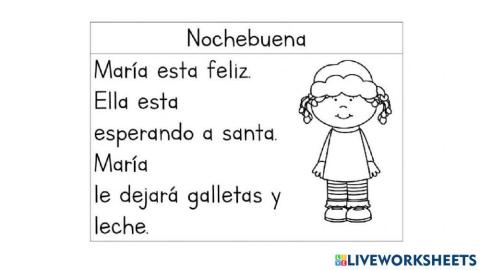 Comprensión de texto