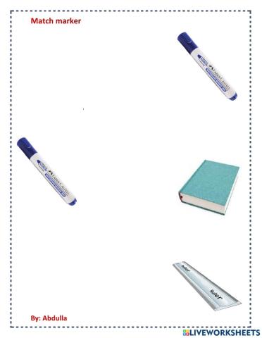 Match marker