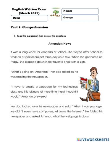 GROUP2 - 1-Darres -Comprehension Exam