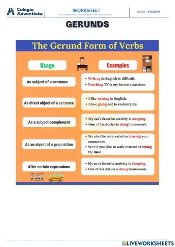 Gerunds