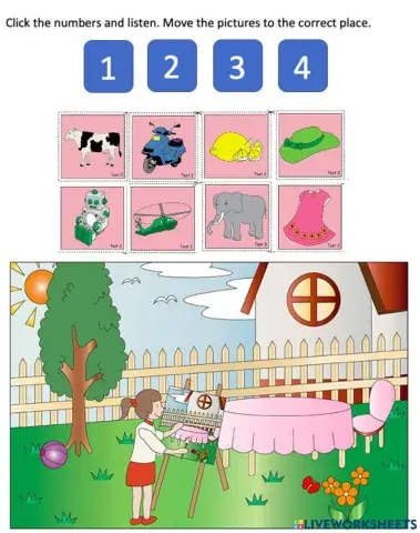 Starters speaking practice