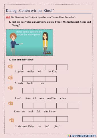 Dialog Ins Kino