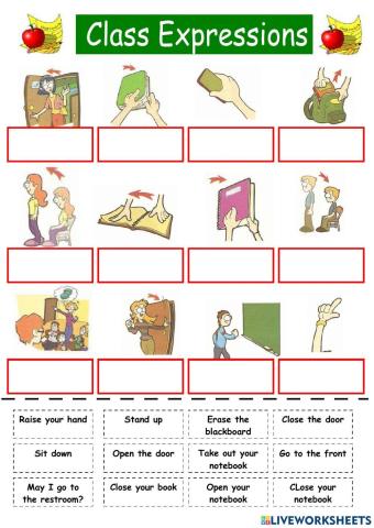 Classroom commands