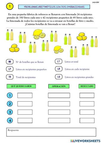 Problemas con varias operaciones (1)