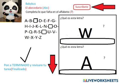 Babybus:El abecedario