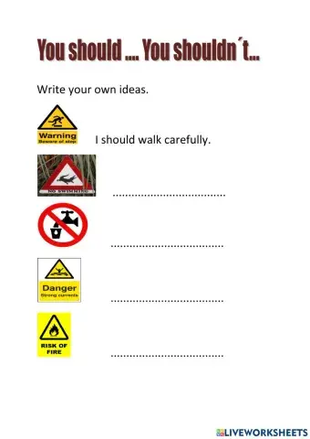 Warning signs