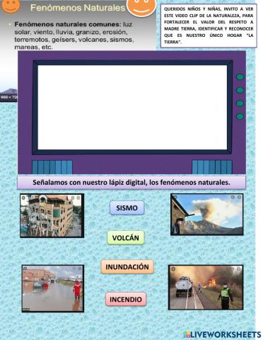 Fenómenos Naturales