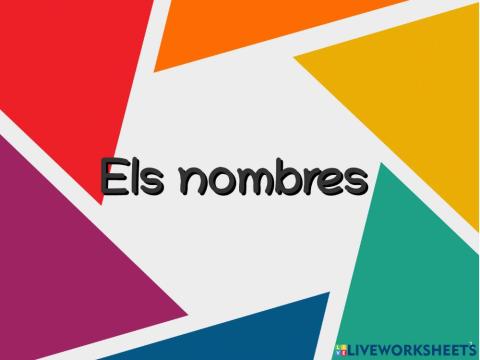 Els nombres