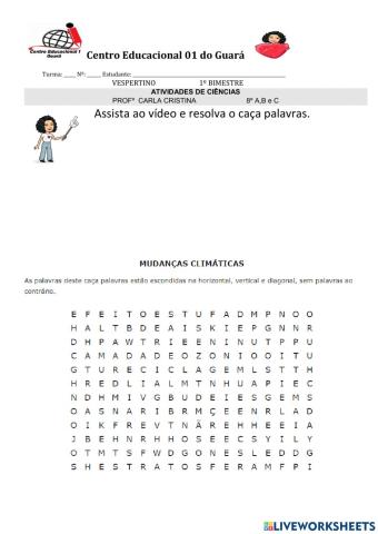 Mudanças climáticas