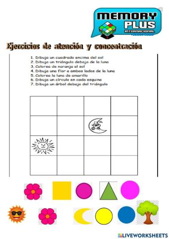 Concentración y atención