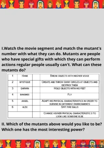 Can- Could X-Men Abilities