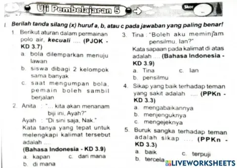 Tema 7 subtema 4 pb 5 dan 6