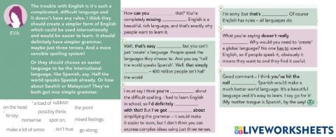 Writing focus - Expressing opinions