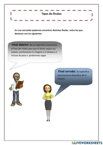 Leer un subgénero narrativo de tu preferencia