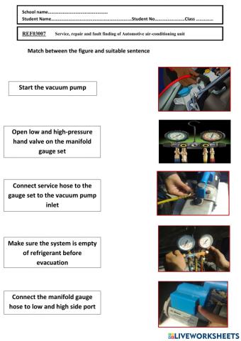 Procedures used in evacuation process
