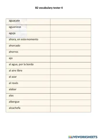 Vocabulary b2 - page 4