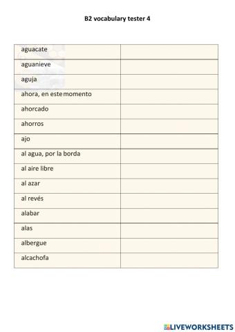 Vocabulary b2 - page 4