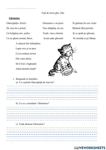 Grupul de litere che ghe