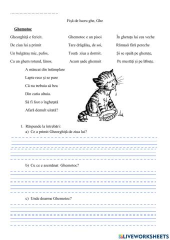 Grupul de litere che ghe