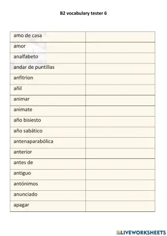 Vocabulary b2 - page 6