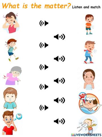 What is the matter? 4