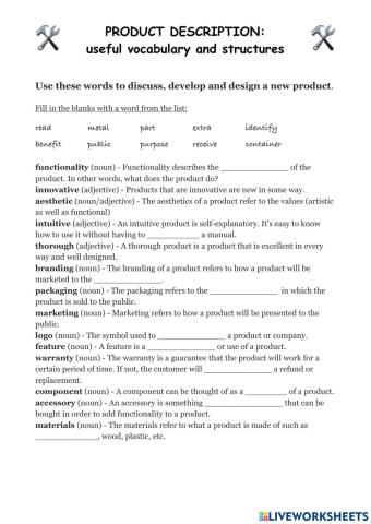 Product description:useful structures