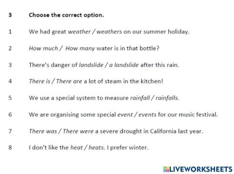 Reading comprehension extra activities 2