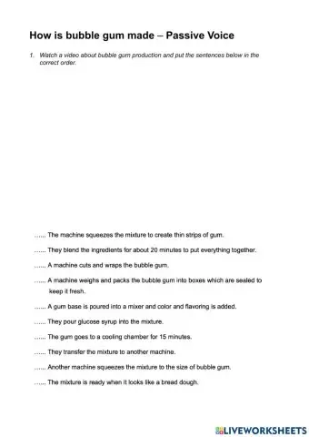 The Passive Voice (Watch a video)