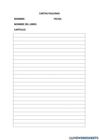 Cartas paulinas